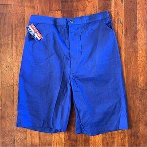 Vintage Port Trevorton ‘70s USA Talon Zipper Flat Front 9in Bermuda Shorts M NWT